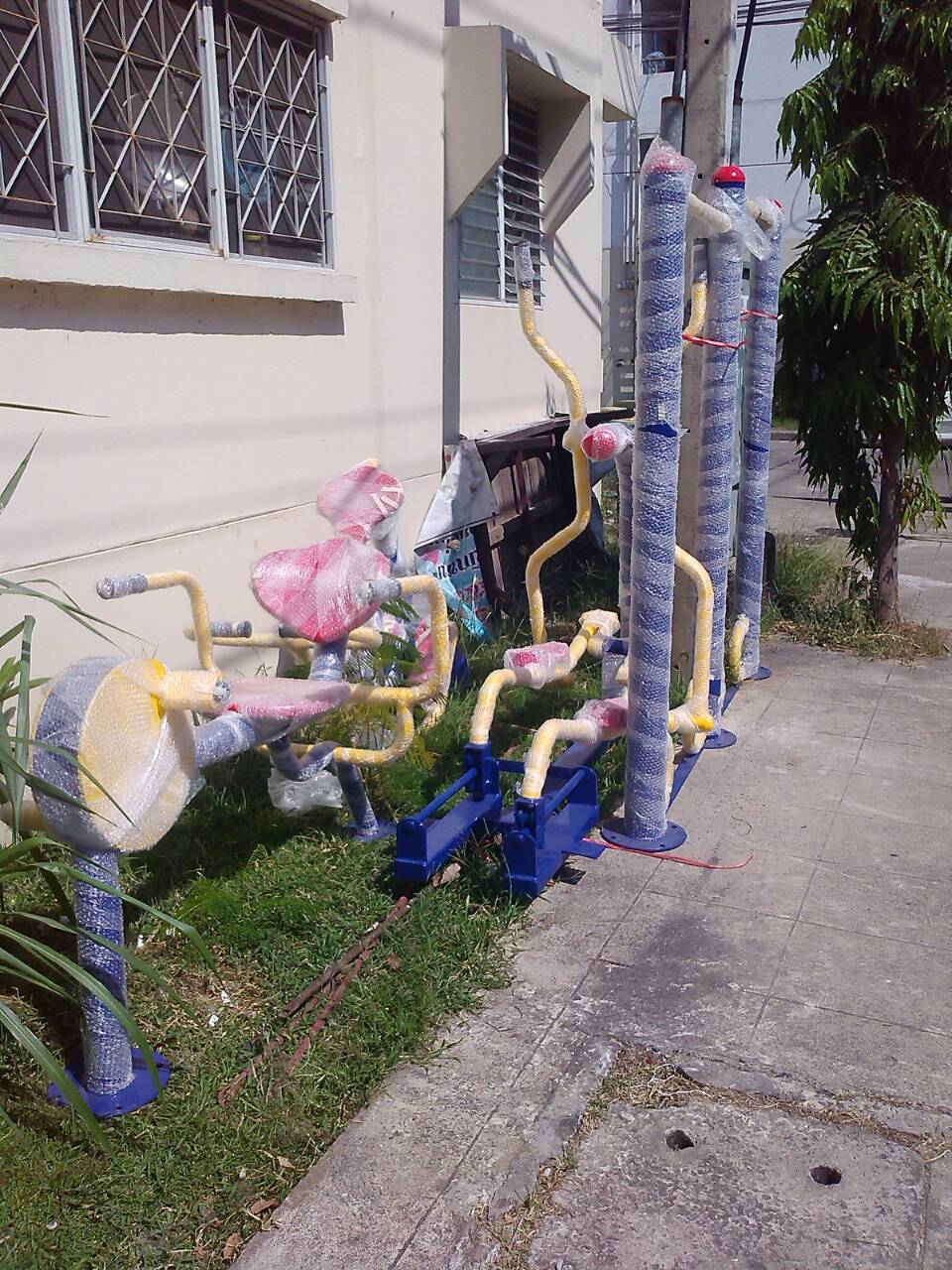 เครื่องออกกำลังกายกลางแจ้งห้วยขวาง