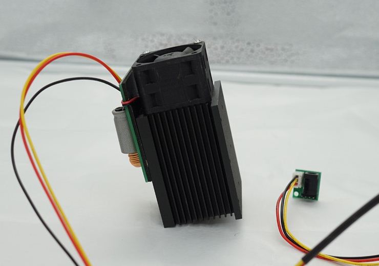 5.5W blue purple laser head 450 nm