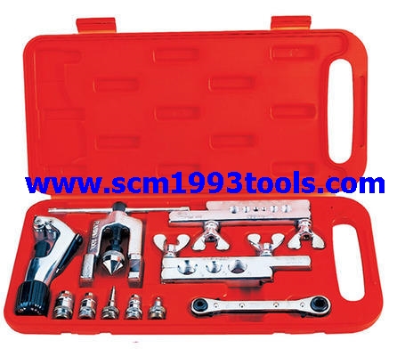 Coolmax รุ่น CM-278-AL ชุดบานแป๊ป (3/16"-3/4") พร้อมคัตเตอร์ตัดท่อ tube flaring tool
