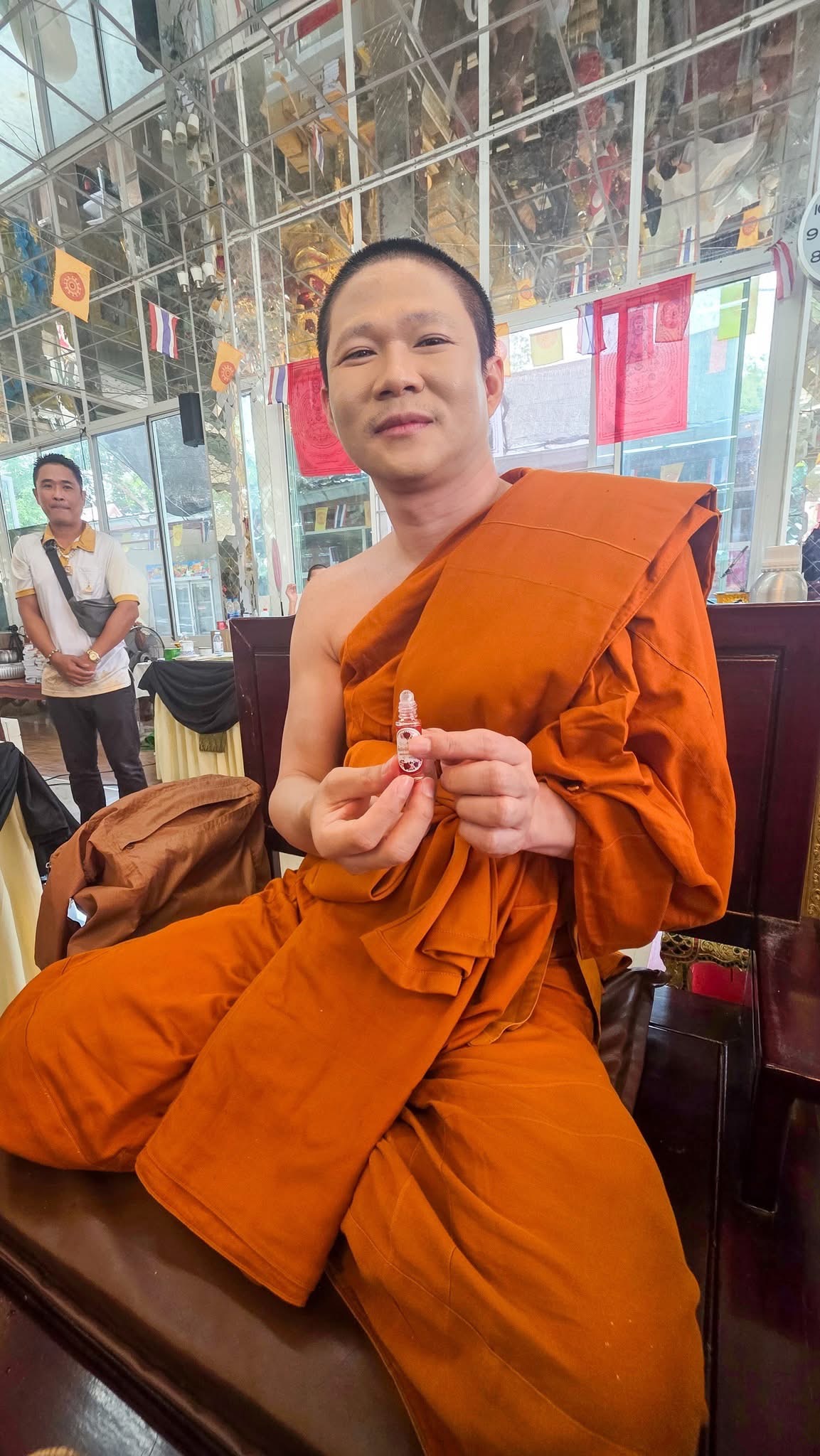 พระปัจเจกพุทธเจ้า (องค์ต้นแบบพาติน่า) พิธีหลวงพ่อเล็ก พุทธาภิเษก ปี 68