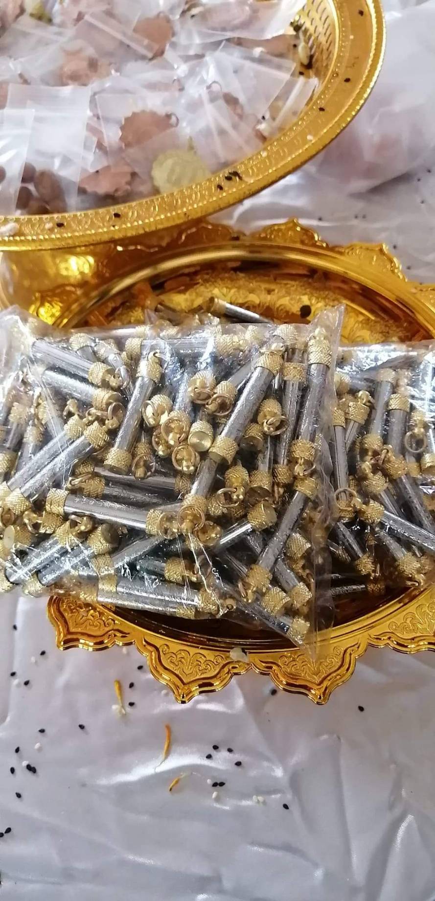 ตะกรุดเกราะเพชร พิธีนารายณ์พลิกแผ่นดิน ลพ.เล็ก เสก