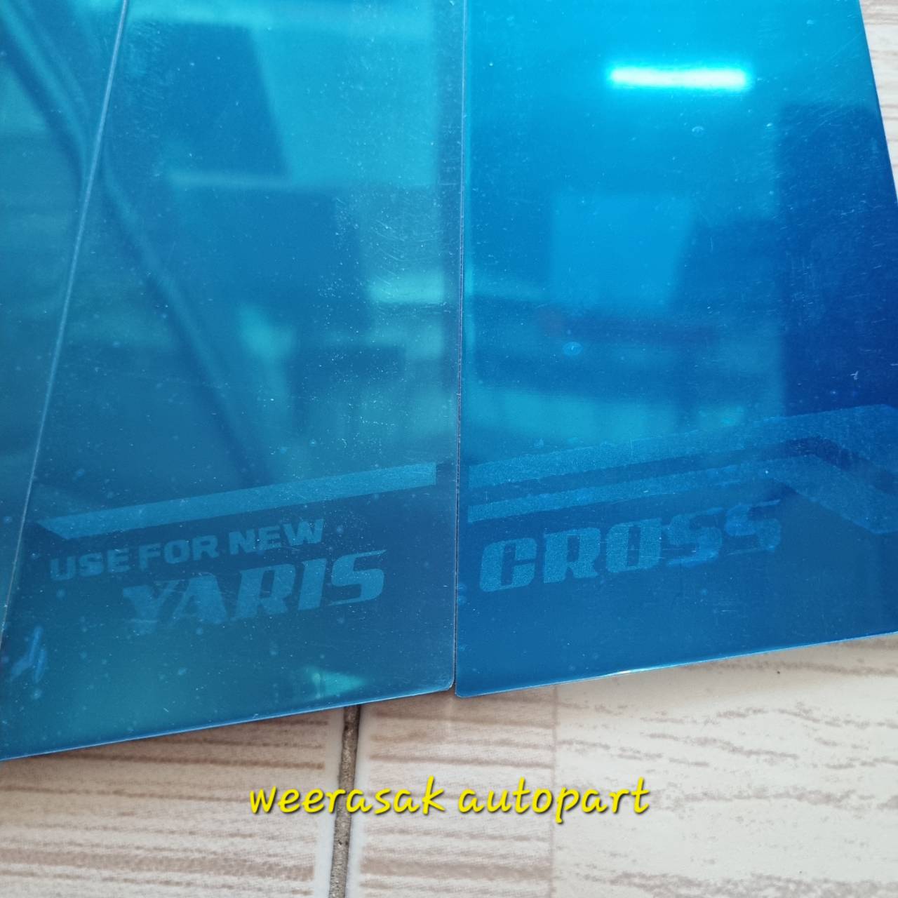 เสาแปะข้าง Toyota Yaris Cross ครอบเสาประตู โตโยต้า ยาริส ครอส ปี 2023-ปัจจุบัน Pillar cover(สีเงิน)( สเตนเลสแท้ 304)