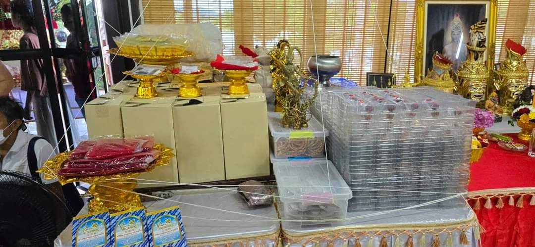 ลูกอมเพลิงพระกาฬ (ไม่เพ้นท์สี) ขนาดเล็ก (๑ ใน ๔๐๐) หลวงพ่อเอก สำนักสงฆ์เขาธัมมสรณ์ ปี 67