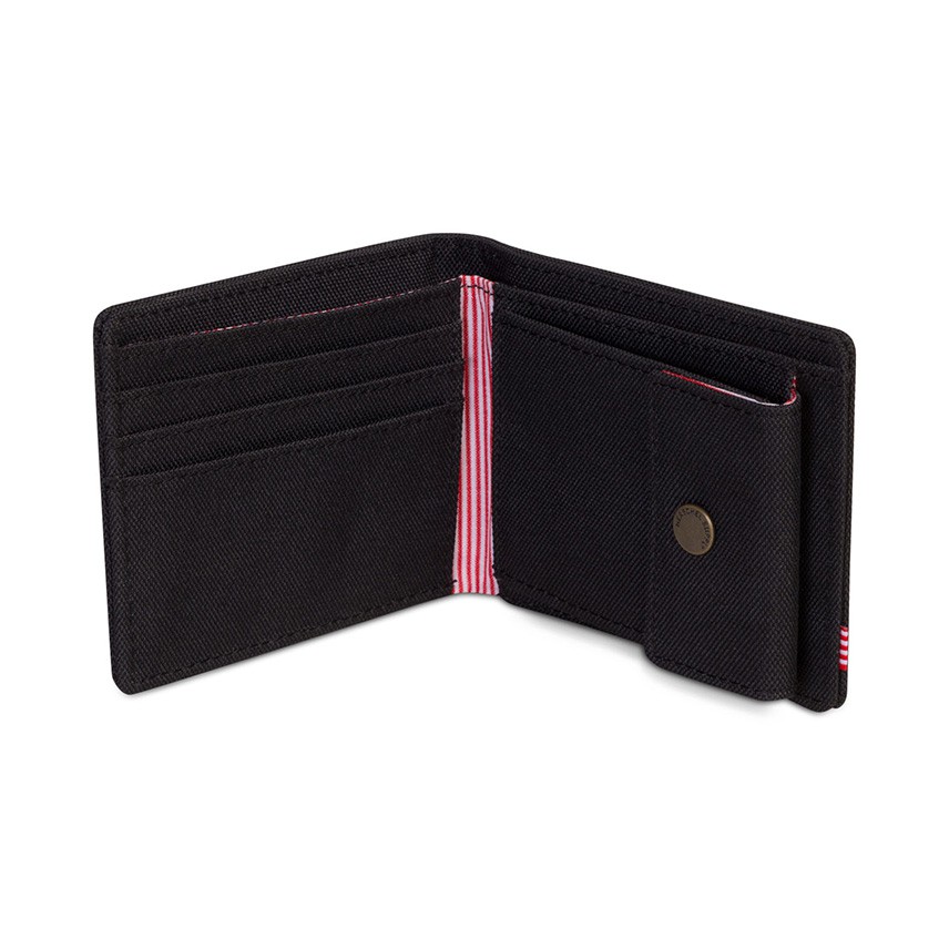 กระเป๋าสตางค์ Herschel Supply Roy Coin Wallet - Black With RFID Blocking