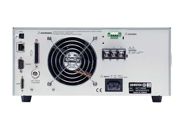 Power supply (เครื่องจ่ายไฟ) ยี่ห้อ GW Instek รุ่น ASR-2000 Series