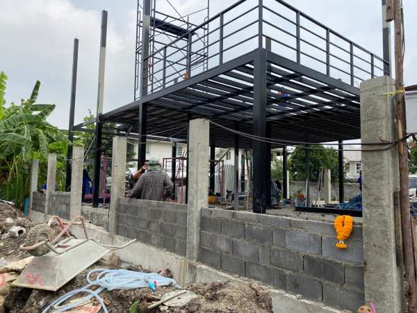 ออฟฟิศสำเร็จรูป บ้านสำเร็จรูป รามอินทรา14 ขนาด5.00x10.00และ5.00x14.00 เมตร 2 ชั้น