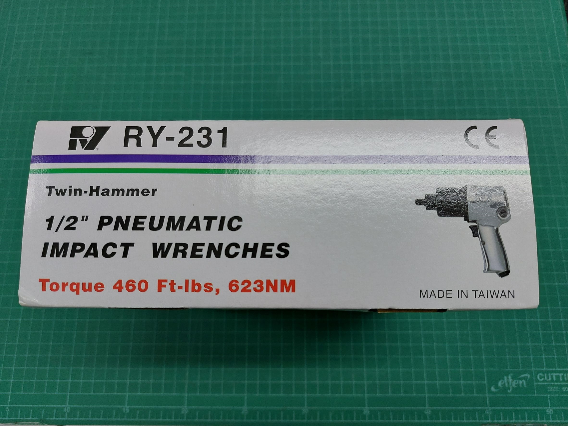 RY-231 บ็อกลม 4 หุน R+L งานหนัก Air Impact Wrench