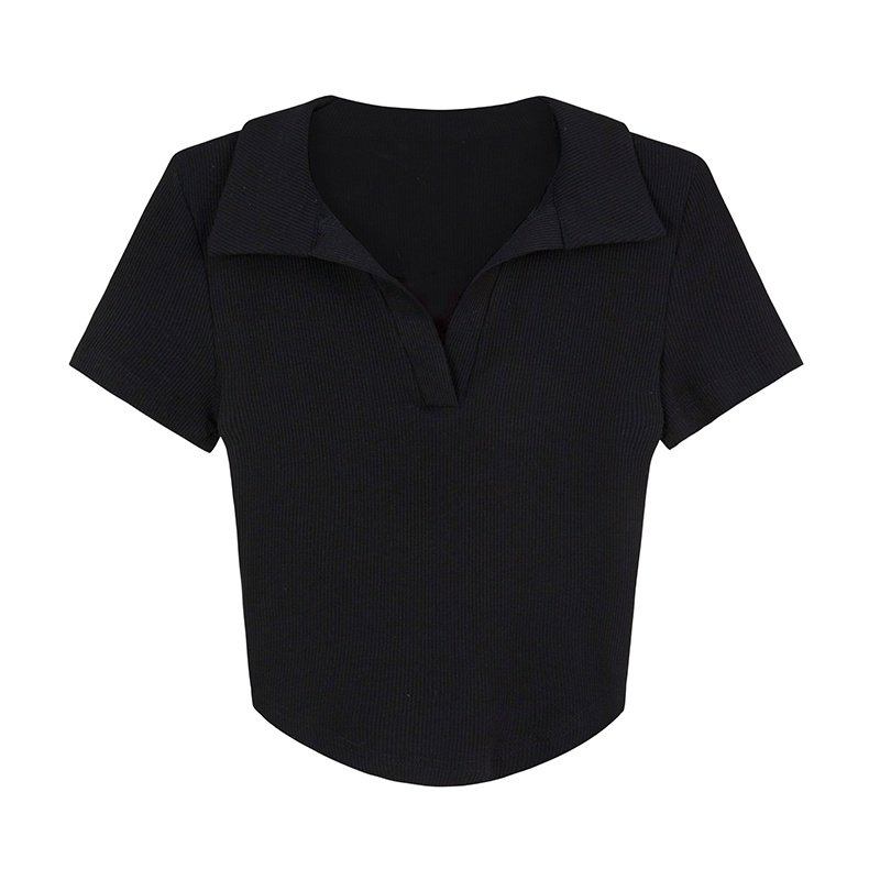 เสื้อผ้าแฟชั่นผู้หญิง เสื้อยืด คอกลมแขนสั้น bella 005