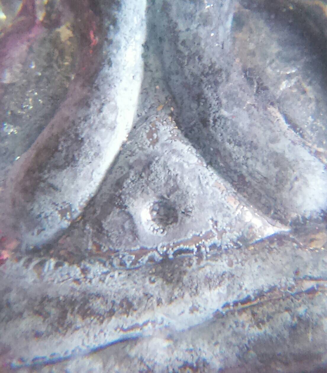 พระปิดตานะโมตาบอด วัดท่าขนุน(ตอกโค๊ตดองค์3)เลี่ยมเงิน