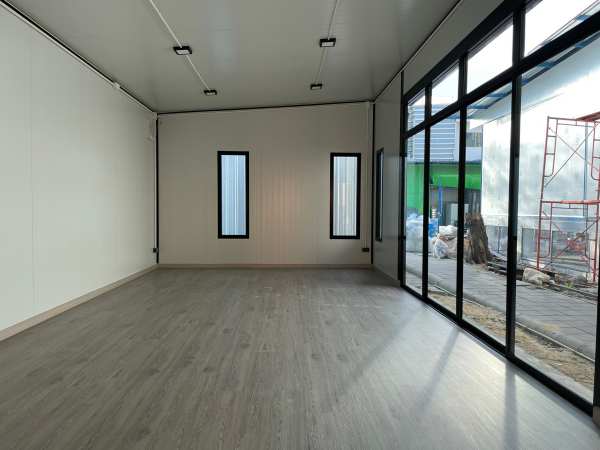 ออฟฟิศสำเร็จรูป บ้านสำเร็จรูป สมุทรปราการ ขนาด4.00x8.00 เมตร