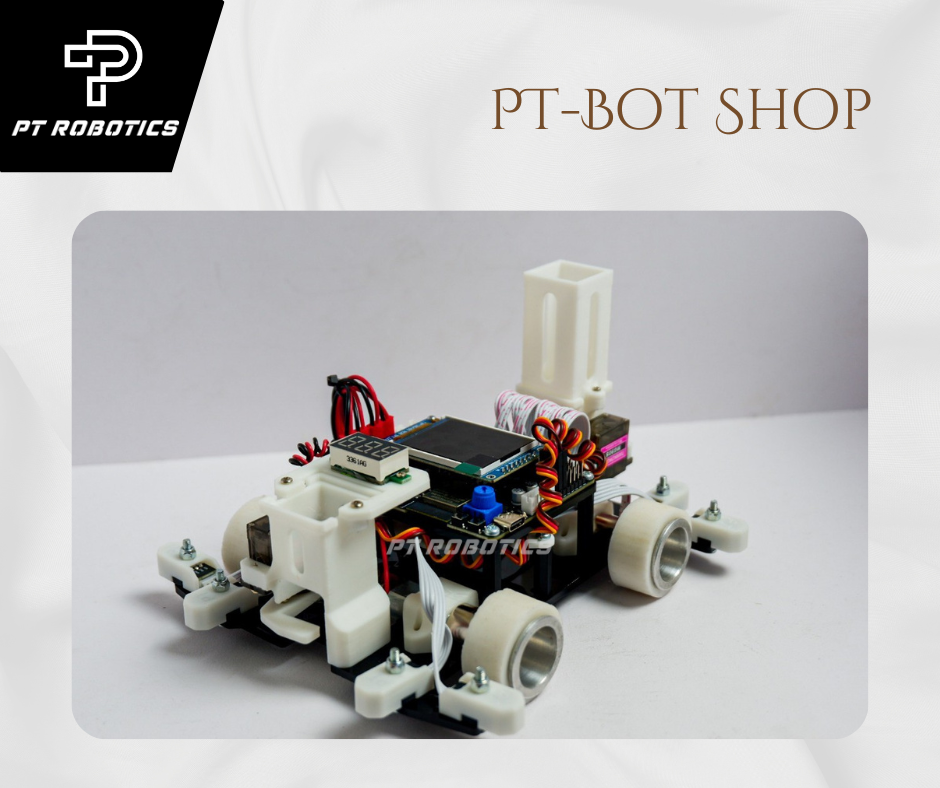 ชุดหุ่นยนต์ทำภารกิจ ระดับกลาง บอร์ดPT-BOT Atom VX