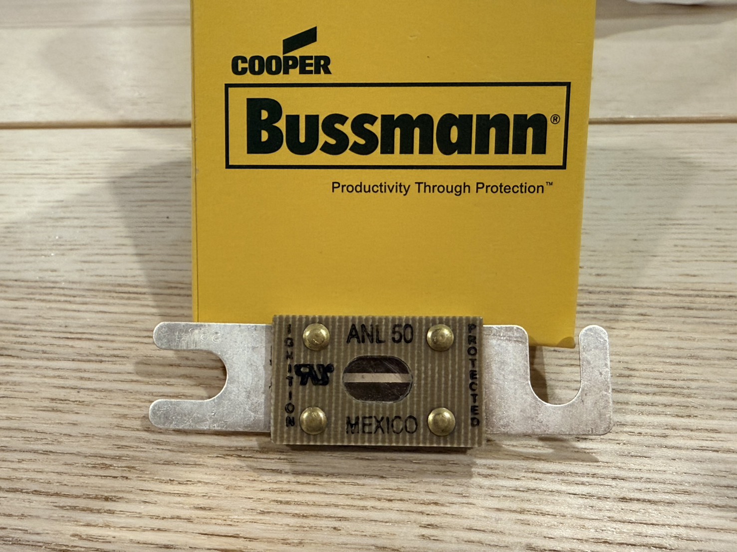 Fuse BUSSMANN ANL-50 ลูกฟิวส์ ฟิวส์ก้ามปู ฟิวส์เครื่องเสียง Hi-End ร้านไทย พร้อมส่ง