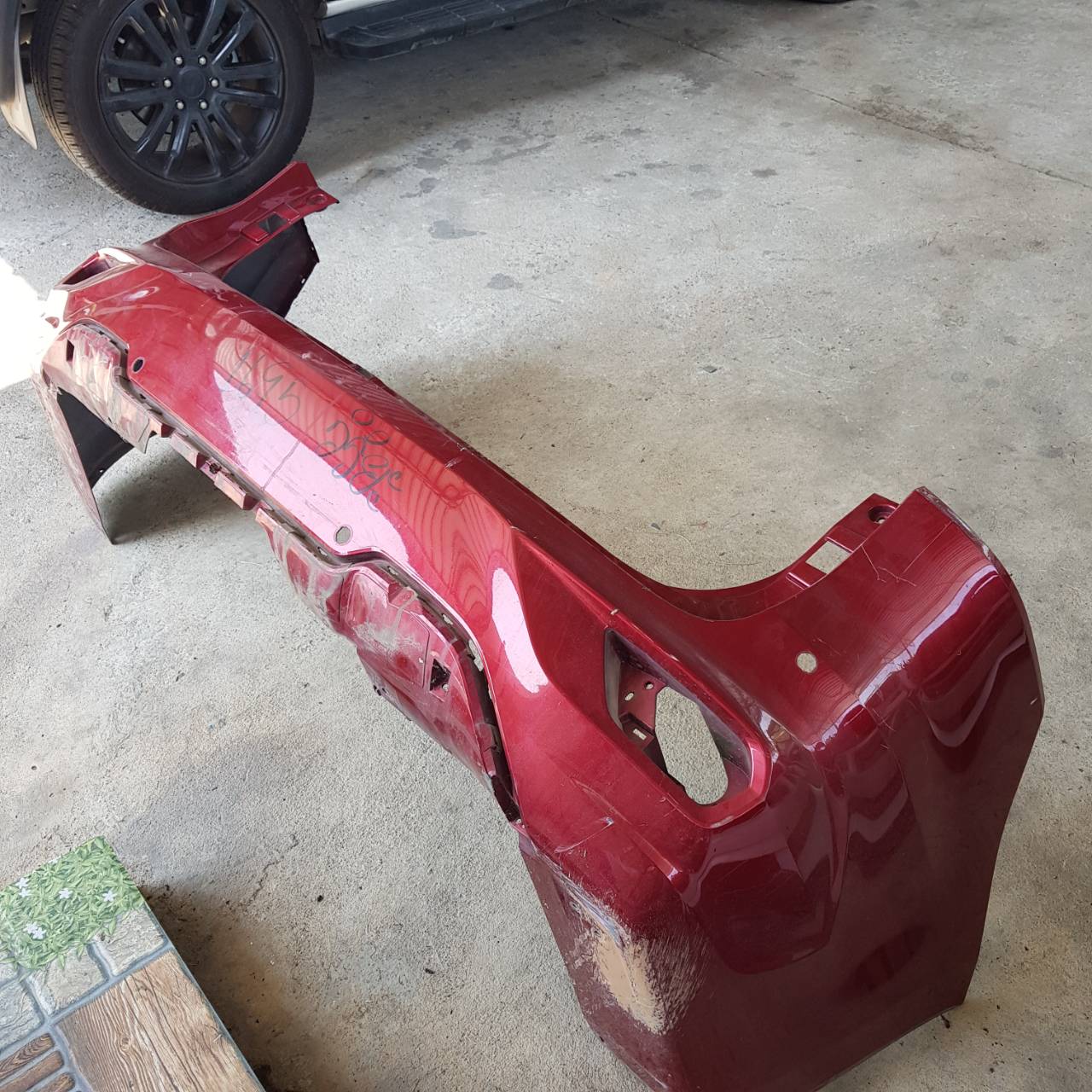 กันชนหลัง ISUZU MU-X MUX อีซูซุ มิวเอ็กซ์ ปี 2021 ขายตามสภาพครับ