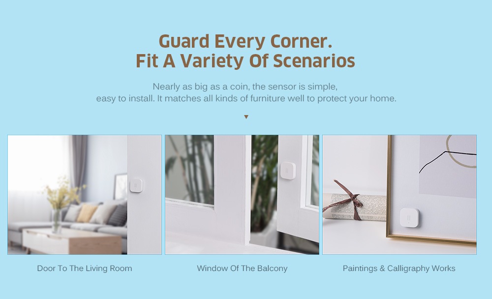 Xiaomi Aqara Smart Vibration Sensor - ตัวตรวจจับการสั่นสะเทือน Aqara