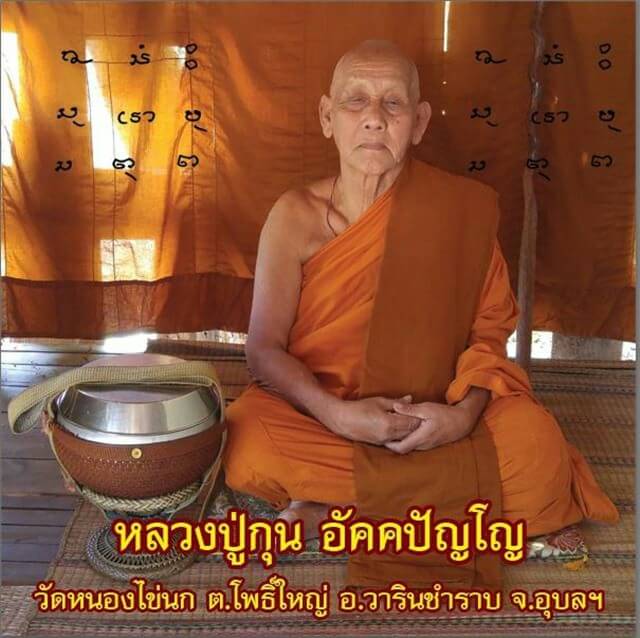 หุ่นพยนต์ปู่ตา ลป.กุน วัดหนองไข่นก (มีแบบนุ่งแดง,ม่วง,เขียว) ปี 59