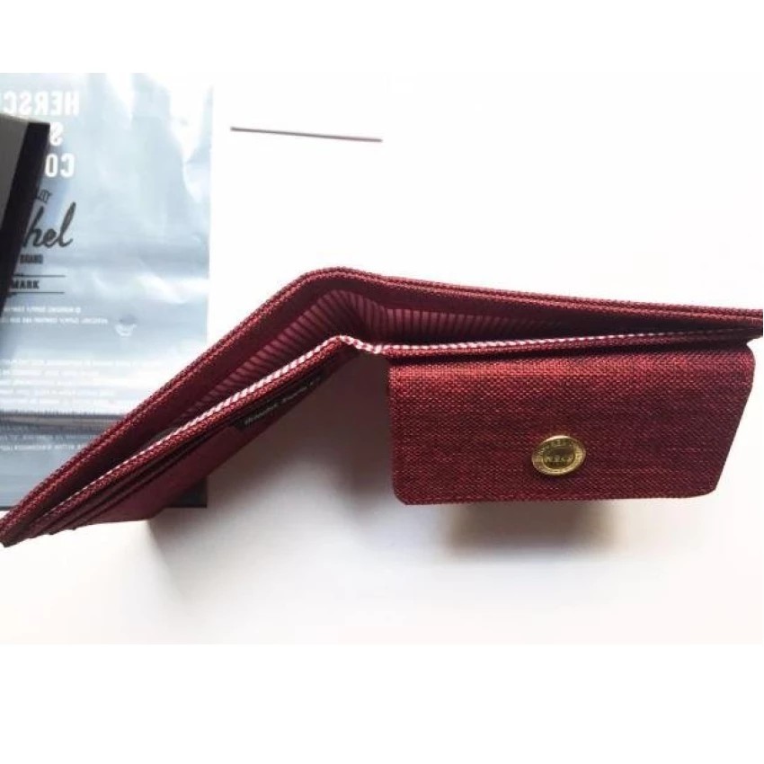 Herschel Supply Co Roy Coin Wallet (Winetasting Crosshatch)