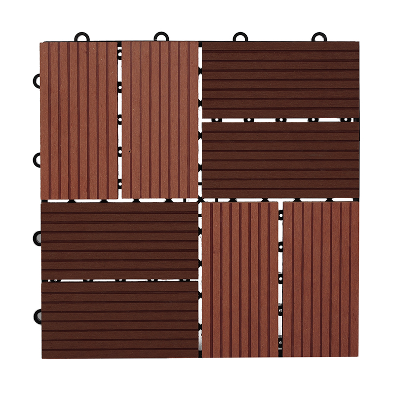 แผ่นไม้เที่ยมปูพื้น เกรด A ขนาด30x30 ซม.