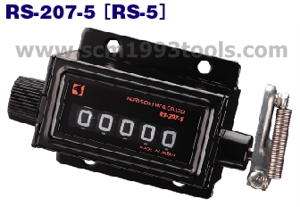 KORI โกริ รุ่น RS-207-6 นับเลขกระตุก rachet counter ญี่ปุ่น (6 หลัก)