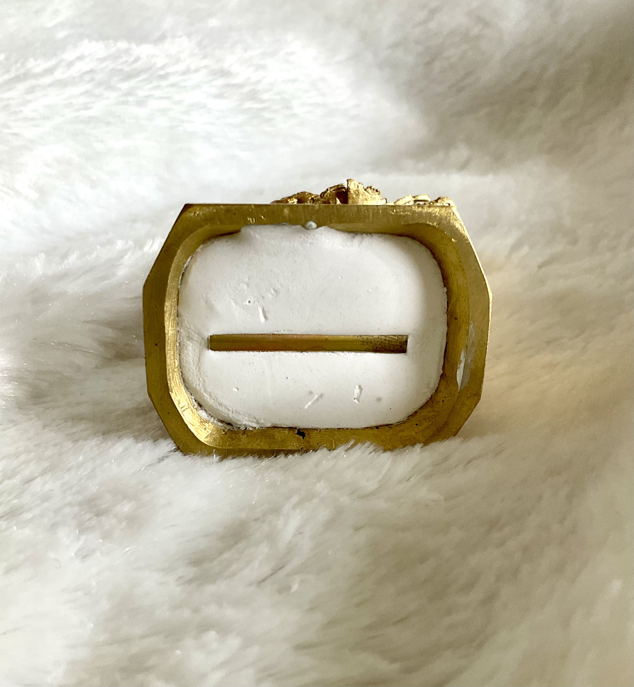 รูปหล่อพระแม่สระระตี่ รุ่นแรก สูง 7 ซม. (พระแม่สุรัสวตี หรือแม่สุนทรรีวาณี) ลพ.เล็ก พอจ.พันแสง วัดศิลาวาส