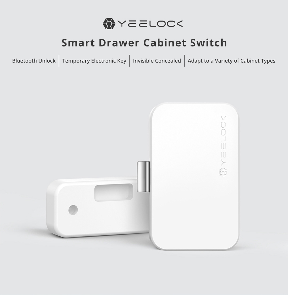 Xiaomi YEELOCK Smart Drawer & Cabinet Lock - ตัวล็อคตู้+ลิ้นชักอัจฉริยะ