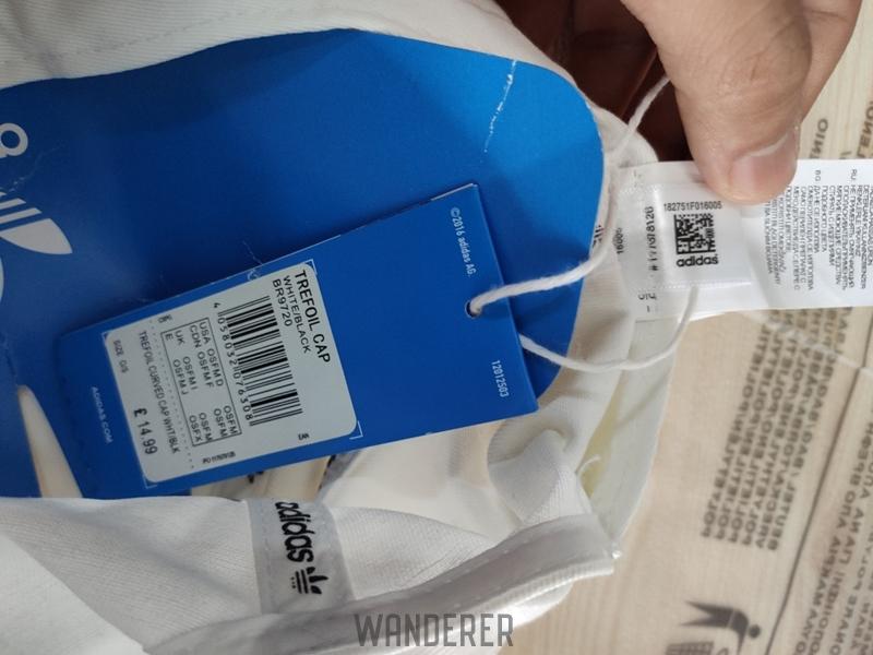 หมวก Adidas Original ของแท้ พร้อมส่ง มาพร้อมป้าย Tag และถุงใส่ หมวกแก๊ป ของแท้ แน่นอน 100 %