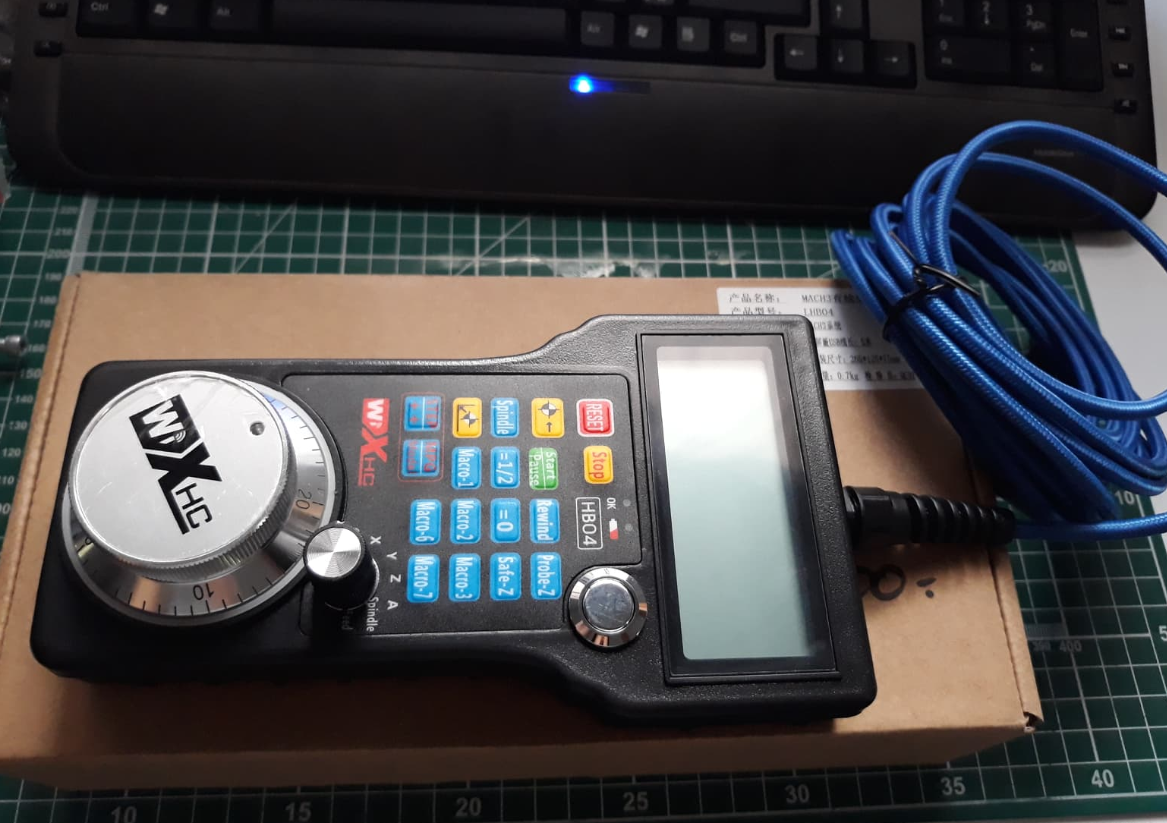 Mach3 MPG Pendant Handwheel for CNC 4 axis