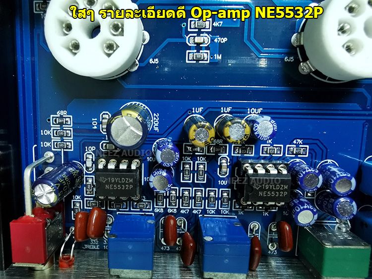 ใหม่!! Tube Preamplifier Bluetooth 5.0 - ปรีหลอด บลูทูส + ใช้ในบ้าน+รถ มีประกัน ร้านไทย