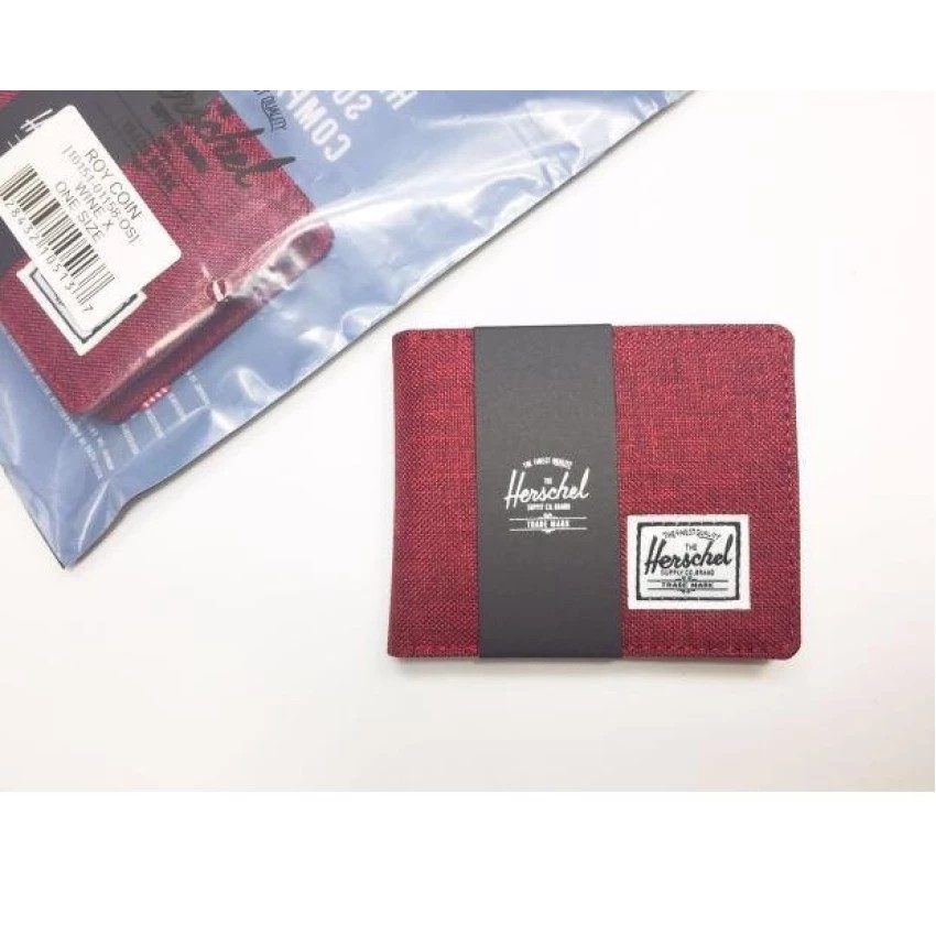 Herschel Supply Co Roy Coin Wallet (Winetasting Crosshatch)