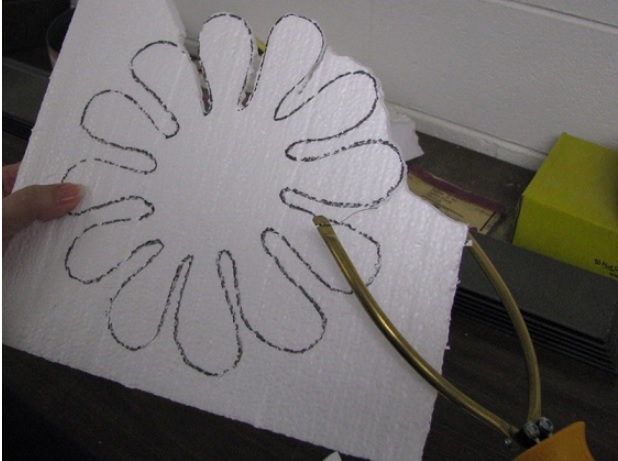 เครื่องตัดโฟม Hot Wire รุ่น K02 (เน้นงานกลึง ขึ้นรูปทรง)