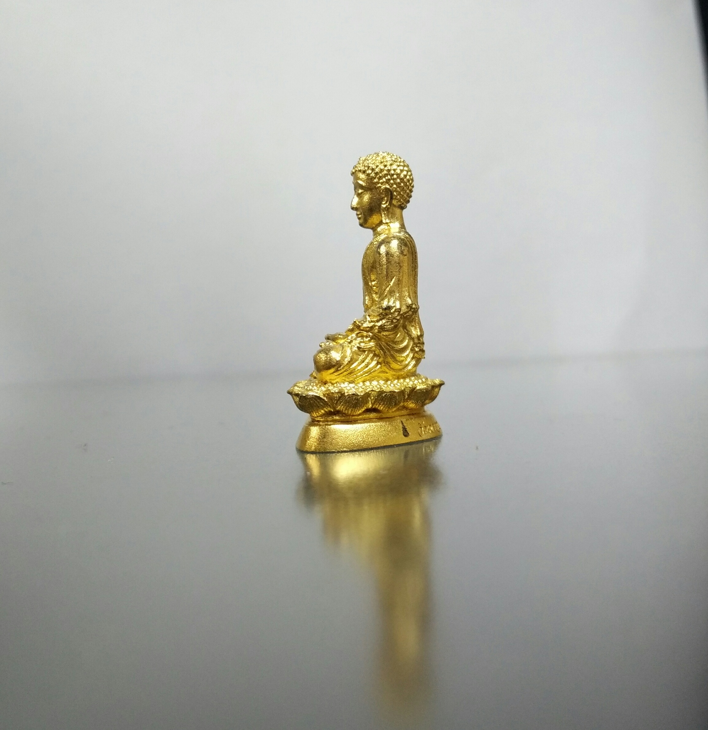 พระปัจเจกพุทธเจ้า รุ่น ปาฏิหารย์ (ชุบทอง) ไม่มีกล่อง วัดเขาวง ปี 56