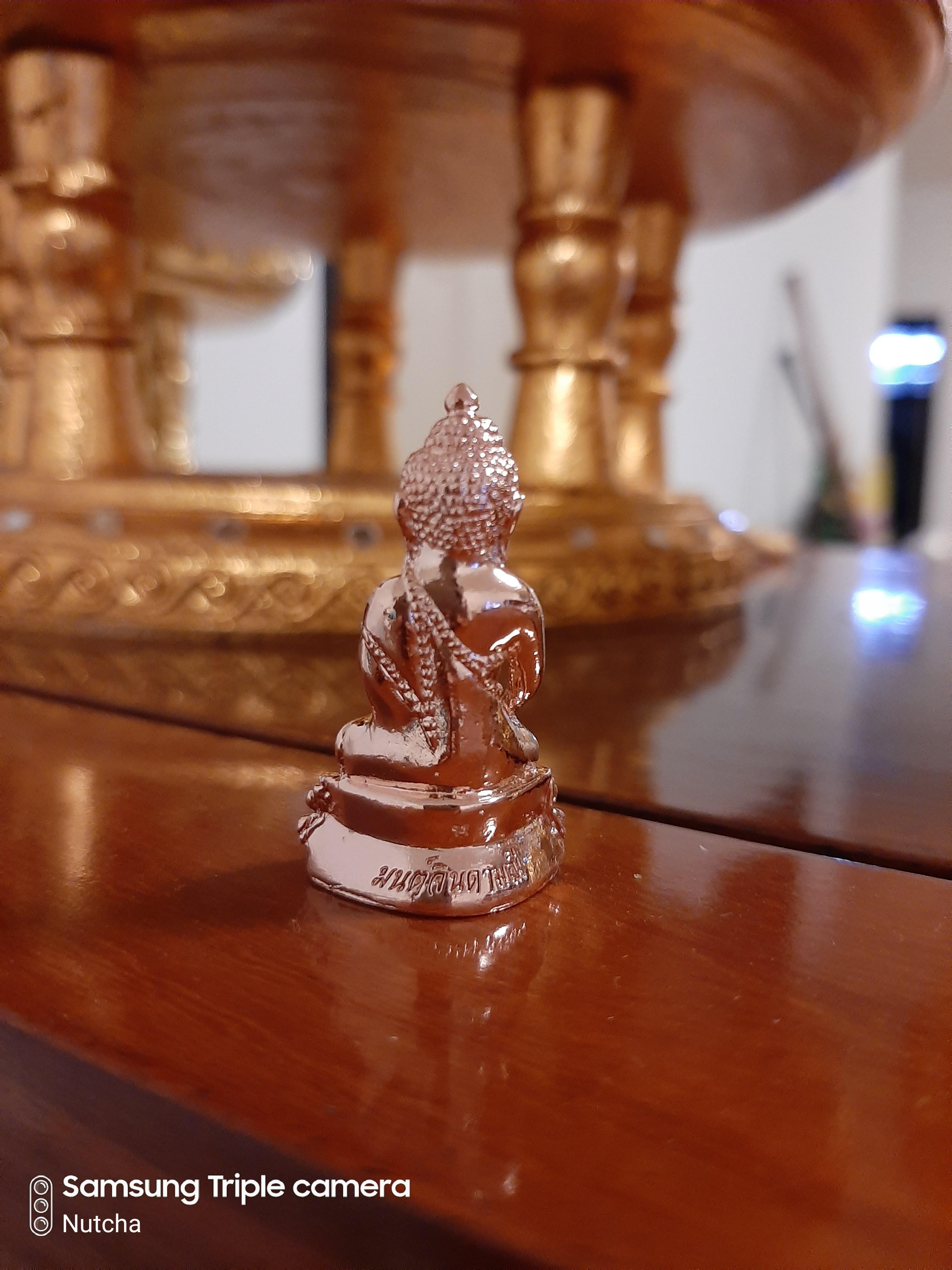 พระสมเด็จแหวกม่านโรยผงพระกริ่งจินดามณีมนต์พระกาฬ ลพ.เล็กเททอง เข้าพุทธาภิเษกวัดท่าขนุน