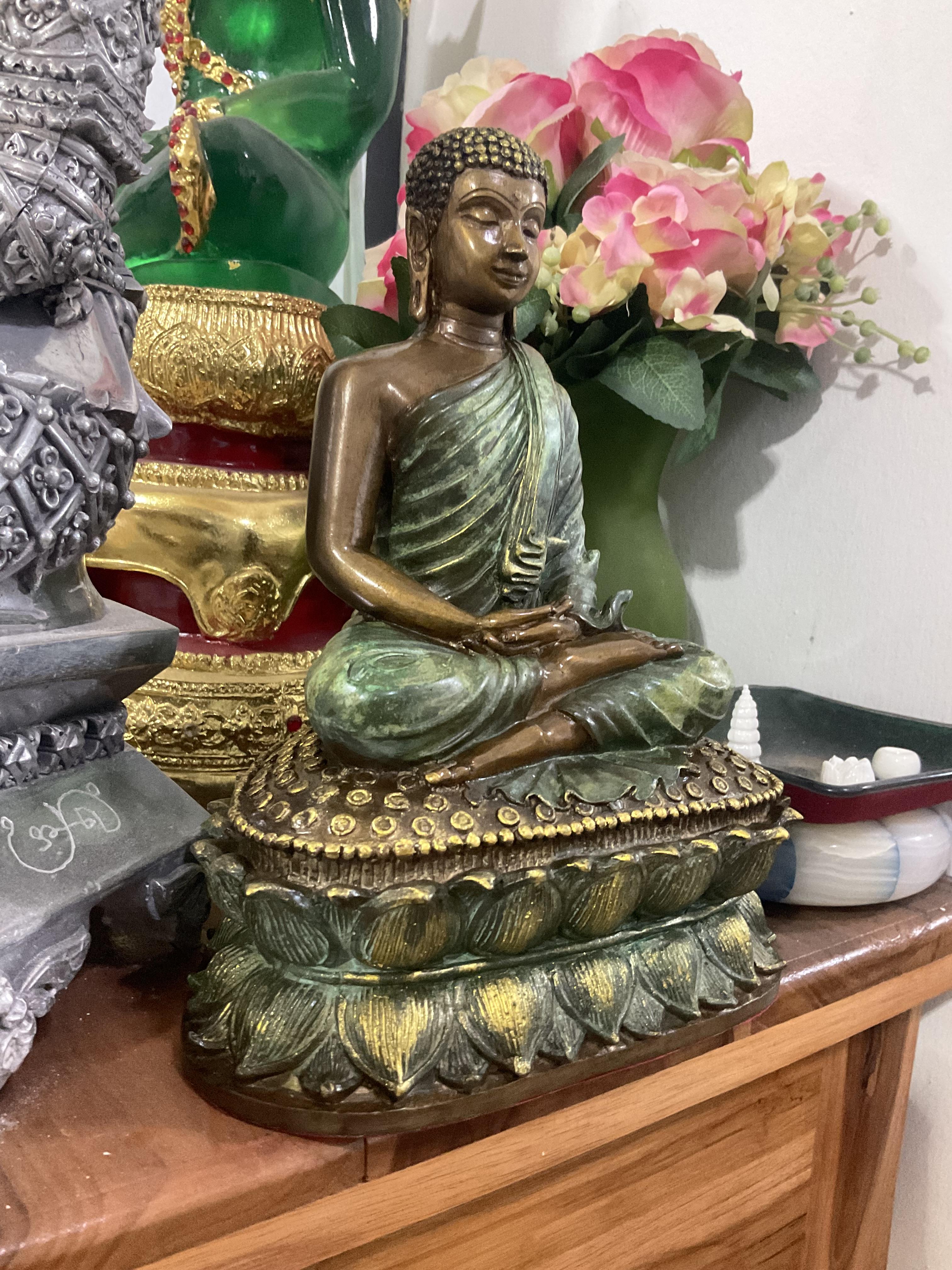 พระปัจเจกพุทธเจ้า (องค์ต้นแบบพาติน่า) พิธีหลวงพ่อเล็ก พุทธาภิเษก ปี 68