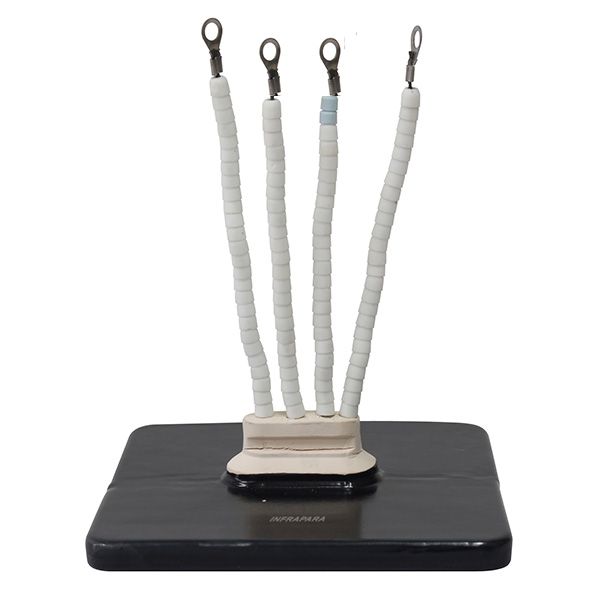 ฮีตเตอร์อินฟราเรด (Infrared heater) INFRAPARA รุ่น EL-3-T-16CM 600W 220V 4Wire Black