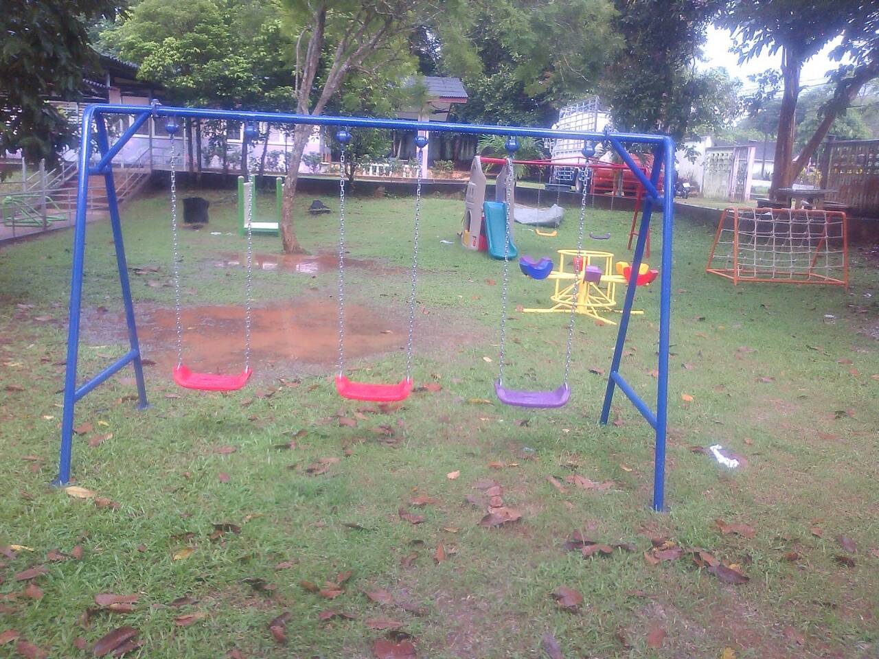 รหัส PG ผลงานติดตั้ง (อบต.ทุ่งค่าย อ.ย่านตาขาว ตรัง) เครื่องเล่นสนามกลางแจ้งสำหรับเด็ก