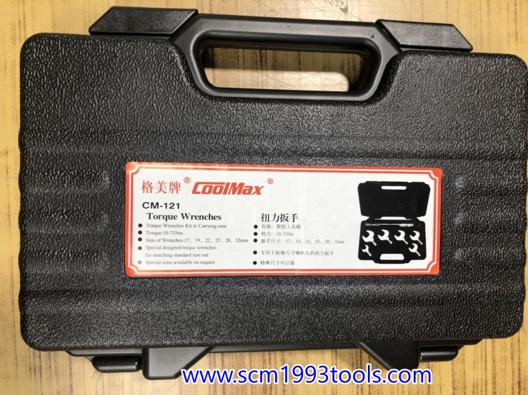 CoolMax รุ่น CM-121 ประแจปอร์น + ปากตาย 17-32 mm. Torque Wrenches
