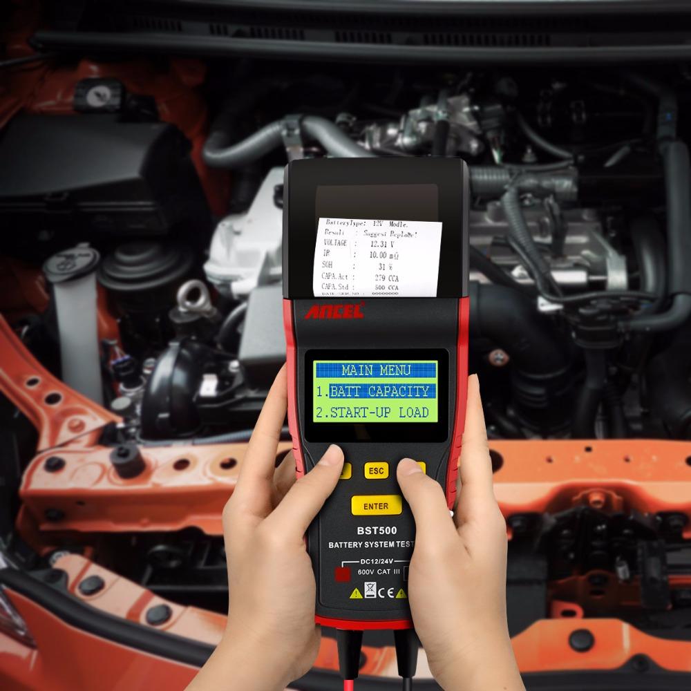 ANCEL BST-500 เครื่อง วัด cca แบตเตอรี่