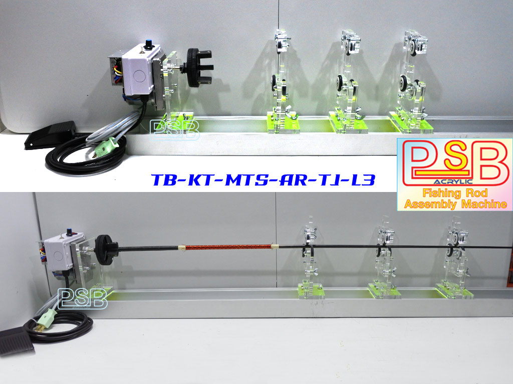 แท่นเคลือบคันเบ็ด ปรับความเร็วได้ รุ่น CMA-L3T-R1