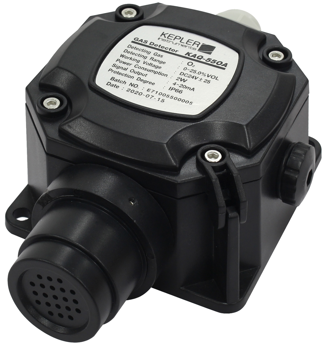 เซ็นเซอร์ตรวจจับก๊าซ O2 / CO / H2S / Combustible (Fixed Gas Detector) แบรนด์ : KEPLER รุ่น : KAQ-55 SERIES