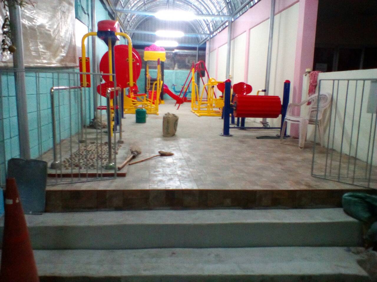 05-รหัส OUL ผลงานติดตั้ง (บริษัท ลัคกี้เท็คซ์ (ไทย) จำกัด(มหาชน) อ.เมือง จ.สมุทรปราการ) เครื่องออกกำลังกายกลางแจ้ง