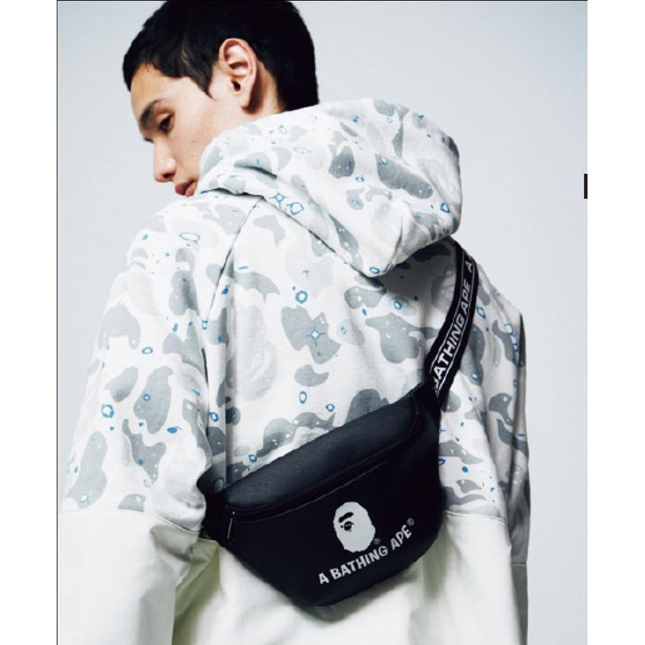 กระเป๋าคาดอก A Bathing Ape Hip Bag Collection พิเศษ จากญี่ปุ่น กระเป๋าสะพายข้าง กระเป๋าคาดเอว ของใหม่ ของแท้ พร้อมส่ง