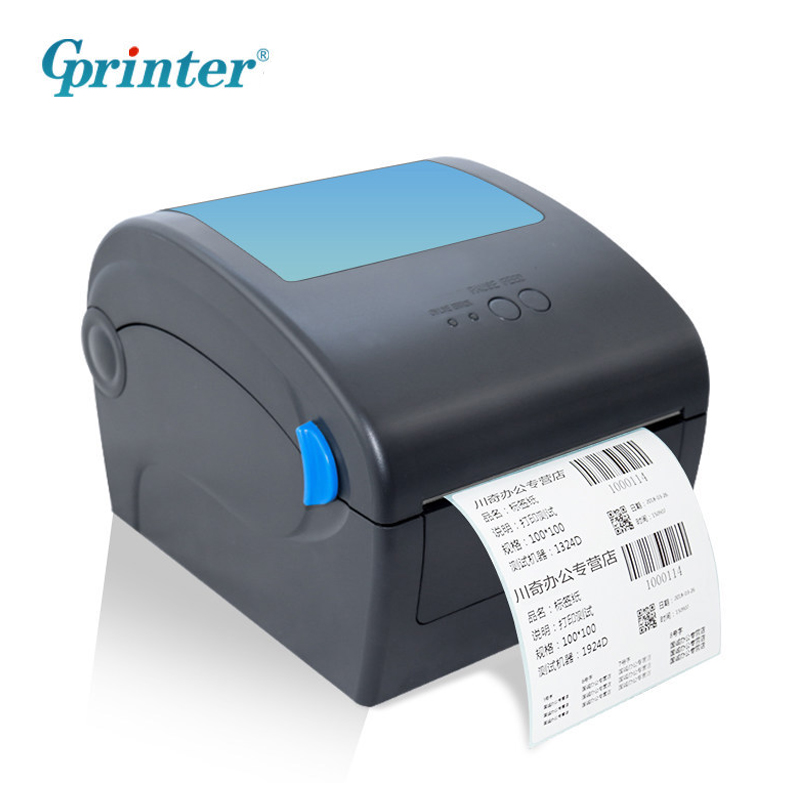 เครื่องปริ้นใบปะหน้า เครื่องพิมพ์สติ๊กเกอร์แบบม้วน Gpinter GP-1924D มีกระดาษสติ๊กเกอร์ขาย