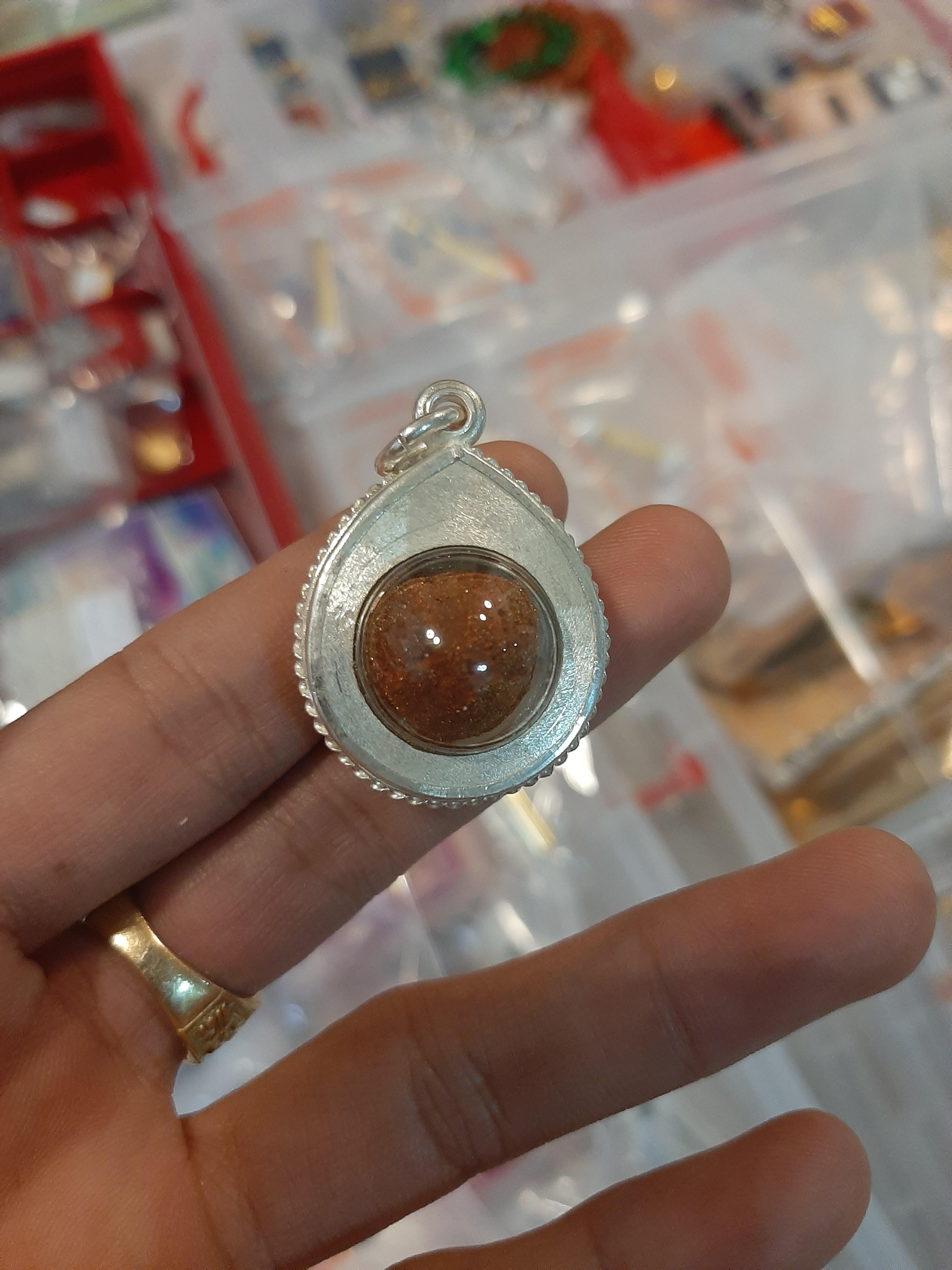 ชานหมากมนต์พระกาฬผลาญไพรีเลี่ยมเงิน องค์ 6 ลพ.เอก วันเขาธัมมสรณ์ จ.อุทัยธานี ปี 59