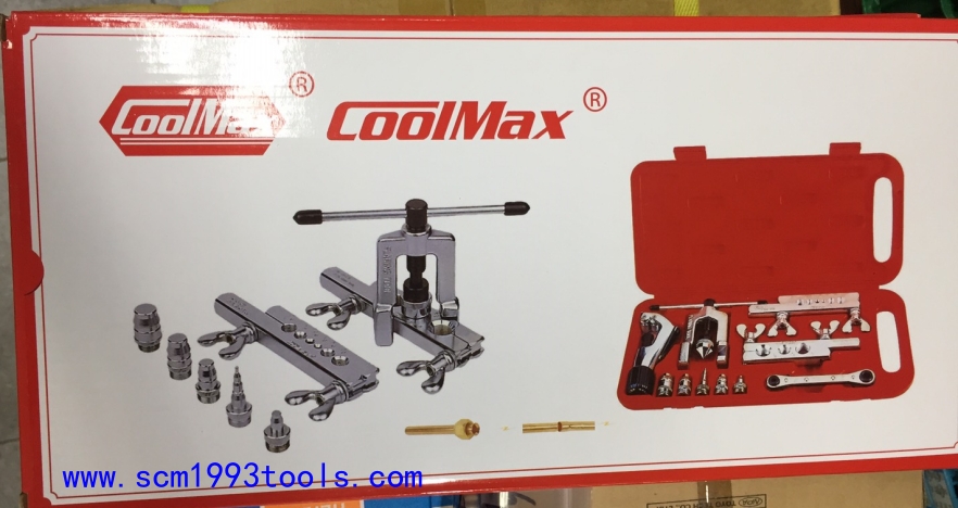 Coolmax รุ่น CM-278-AL ชุดบานแป๊ป (3/16"-3/4") พร้อมคัตเตอร์ตัดท่อ tube flaring tool