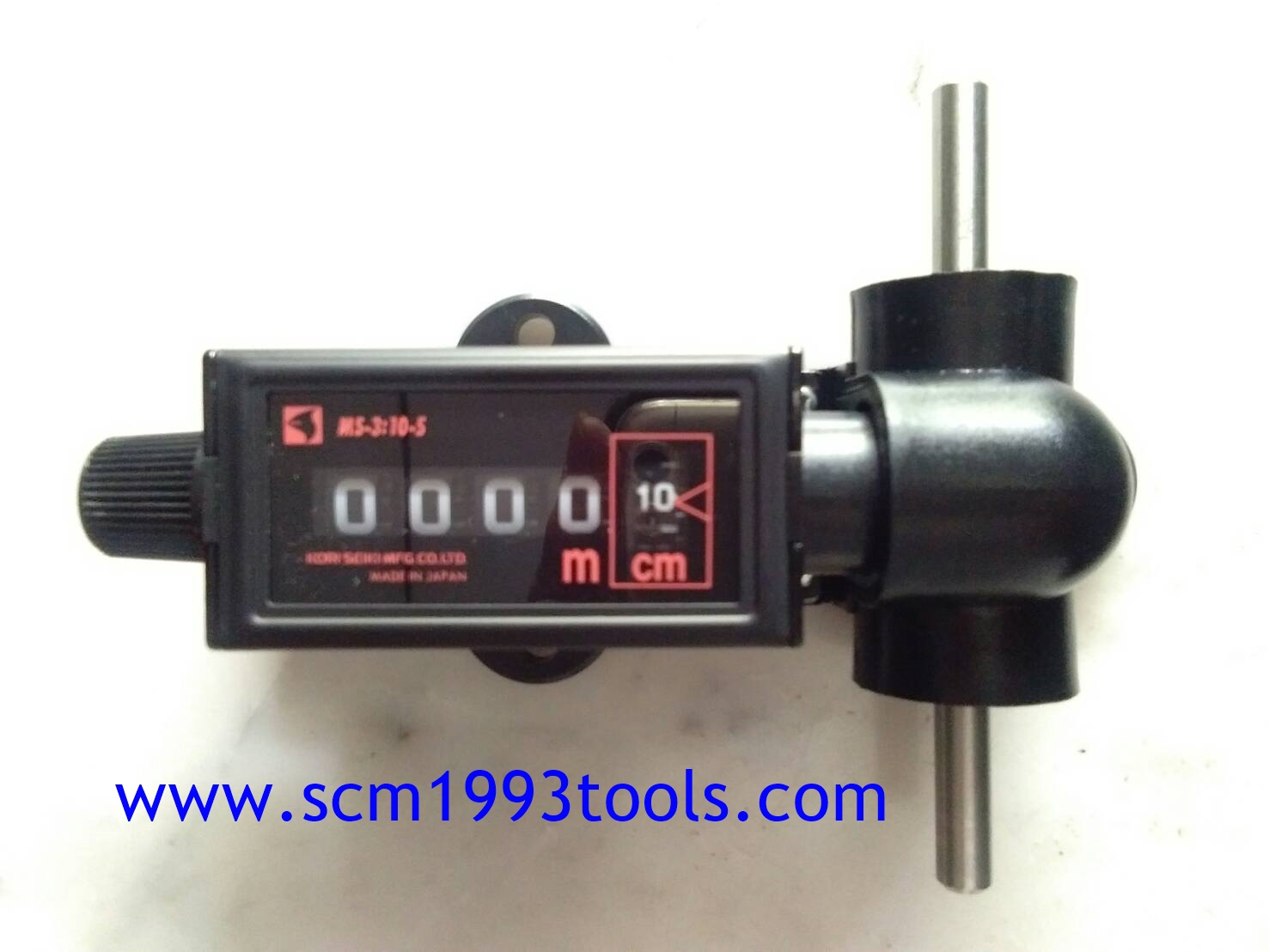 KORI โกริ วัดรอบผ้าเมตร MS-3-10-5 M หมุนขวา ญี่ปุ่น Measuring Wheel Counter METERS