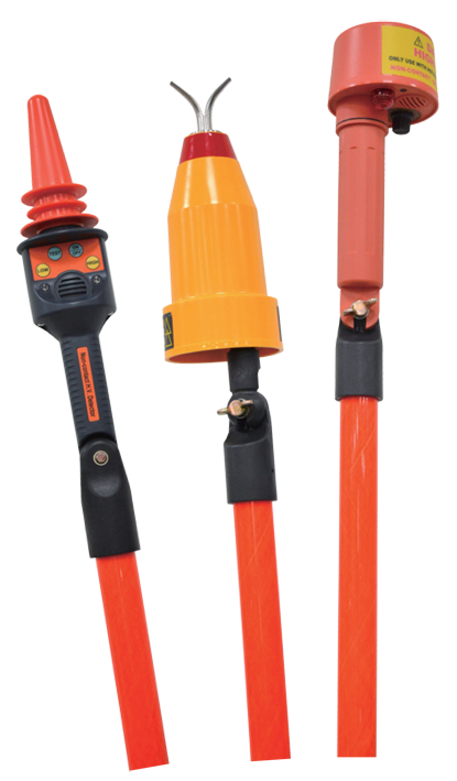 ไม้ฉนวน - ไม้ชักฟิวส์แบบชุด Kits (HOT STICK KITS) แบรนด์ : KEPLER รุ่น : KHS-120TK