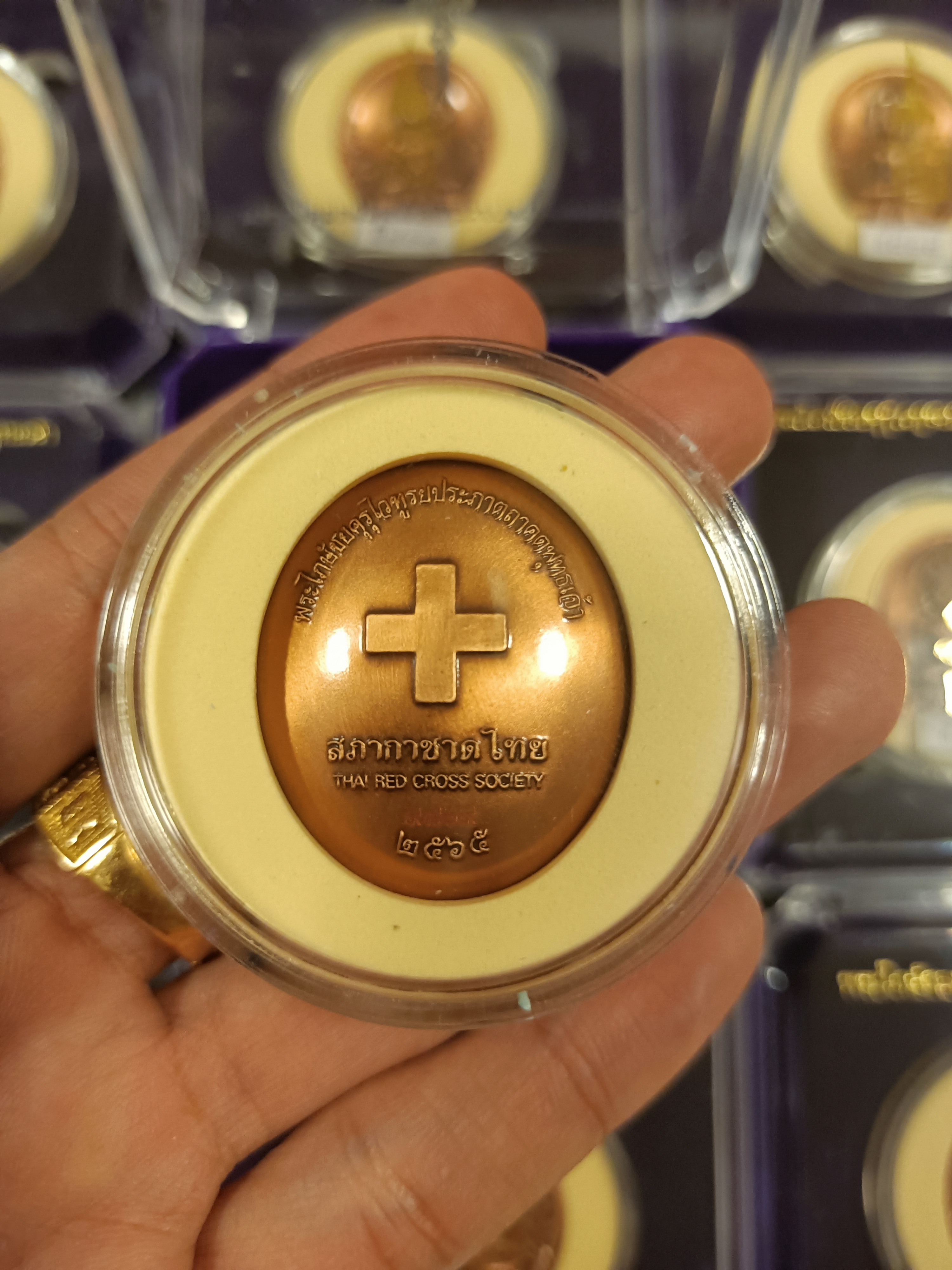 พระไภษัชยคุรุไวฑูรยประภาตถาคตพุทธเจ้า เนือเงิน ปี ๖๕ สมเด็จพระสังฆราชสกลมหาสังฆปริณายก