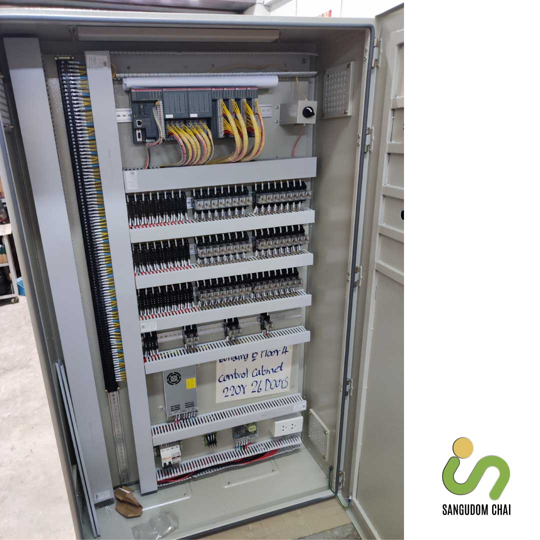 ออกแบบ ประกอบ ติดตั้ง ตู้คอนโทรล ตู้ไฟฟ้า จำหน่าย อะหลั่ย อุปกรณ์ MDB PLC อาคาร โรงงาน