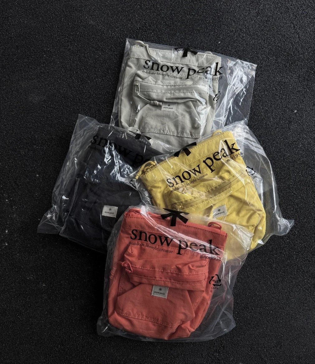 กระเป๋าสะพายข้าง Snow Peak Cample Mini Sacoche ของใหม่ ของแท้ พร้อมส่ง