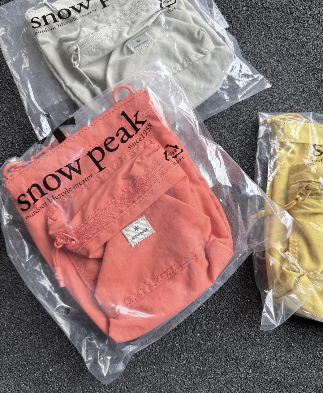 กระเป๋าสะพายข้าง Snow Peak Cample Mini Sacoche ของใหม่ ของแท้ พร้อมส่ง