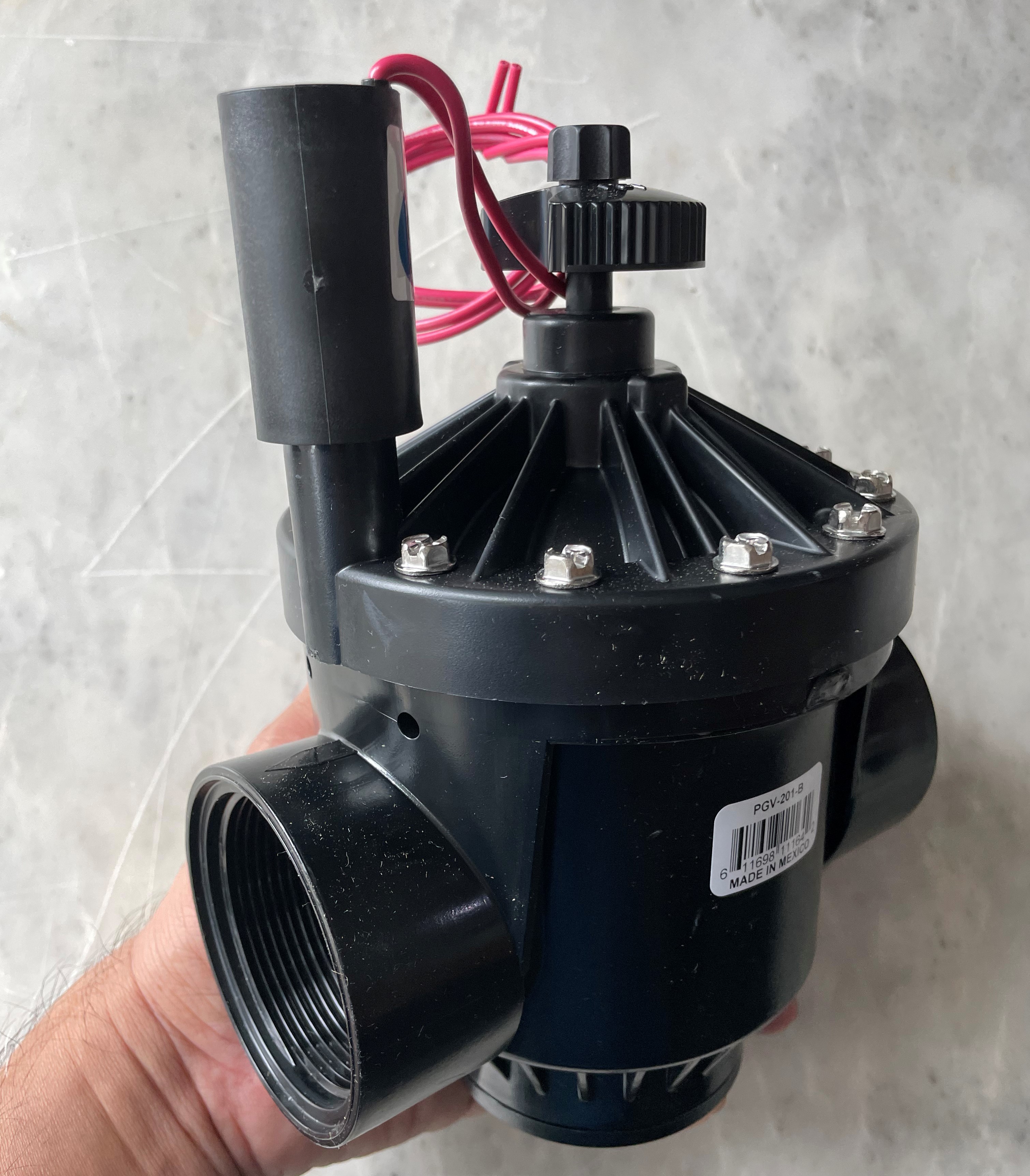 วาล์วไฟฟ้าโซลีนอย 2 นิ้ว AC 24V Hunter PGV-201